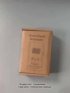 Đồng Hồ Vạn Năng Kỹ Thuật Số Mini 4000 Đếm Điện Dung Ohm AC/DC Đồng Hồ Đo Điện Áp Hiện Tại Với Chức Năng NCV Dụng Cụ Kiểm Tra Điện