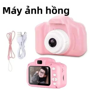 Máy Ảnh Kỹ Thuật Số HD 1080P Cho Trẻ Em Với Màn Hình 8 Megapixel Chống Nước Thiết Kế Hoạt Hình Dễ Thương Dành Cho Chụp Ảnh Ngoài Trời