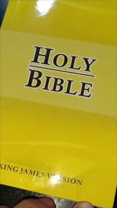 PCBS Holy Bible King James Version YELLOW