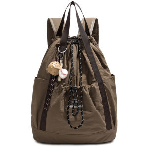 กระเป๋าเป้สะพายหลังผ้าไนลอนความจุขนาดใหญ่สำหรับเล่นแบดมินตัน กระเป๋าเป้สะพายหลังแบบถอดได้สำหรับผู้หญิง กระเป๋าเป้สะพายหลังสำหรับเดินทาง