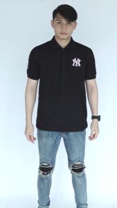 Kaospolos - Kaos polo shirt pria berkerah distro logo bordir lengan pendek | Kaos kerah pria