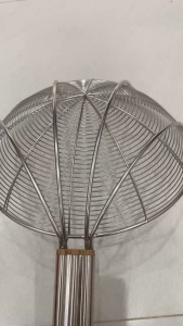 VỢT VÒNG INOX  CÁN ĐẶC BIỆT VỚT XƯƠNGRAU CỦ VỚT ĐỒ CHIÊN Size 28cm