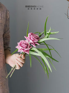 Cion Eucalyptus Leaf Artificial Green Plant Leaves Artificial Flower round Leaf Plant Dried Flower High Quality Heart Leaf Nordic Decoration