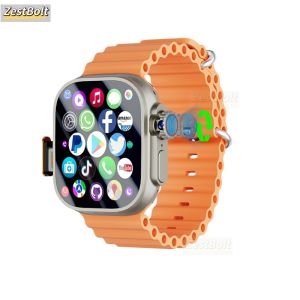 DW100 Pro+ 5G Android Smartwatch Touch ID Smart Watch With Rotary Camera 2.29inch Amoled Screen GPS WIFI NFC Google Play Store