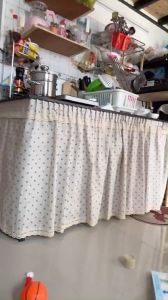 50 MẪU Rèm Ngắn Rèm Bếp Luồn Ống/Rèm Tủ Dán Tường Đa Năng Không Cần Khoan Đục Phong Cách Nhật Bản ( ẢNH THẬT )