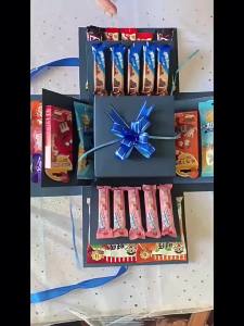 5th Floor Surprise Explosion Box DIY Easy To Install Creative Suitable As Gift for Valentines Day Birthday Wedding Anniversary