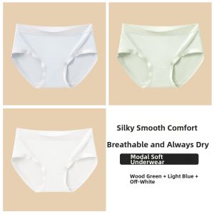 MiiOW | Antibacterial Red Lucky Year Embroidery Modal Ladies Underwear