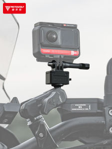 Modowolf Motorcycle 360 Panoramic Sports Camera Bracket GoPro Handlebar Selfie Stick Holder Quick Release Base
