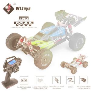 WLtoys | WLtoys 144001 1:14 RC Racing Car 65Km/H LED Remote Control High Speed Off-Road Drift Shock Absorption Adult Boys Toys Kids Gift