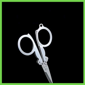 Gunting Kecil Lipat Small Stainless Steel Folding Scissor