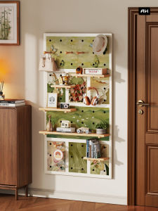 Decorative Wooden Wall Shelf for Entryway