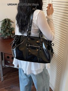 URCDN RDALVO | Vintage Moto Leather Bag For Women