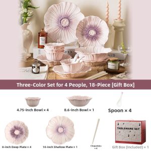 WUXIN | New Practical Underglaze Colored Tableware Set