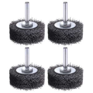 Si Fang | 2" 50mm Wire Wheel Brush Heavy Duty Wire Brushes for Drill Attachment for Rust Removal Edge Grinding Deburring 1-4pcs