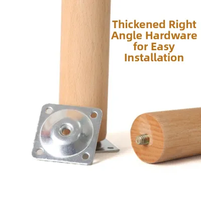 MUHUASHA | Multipurpose Heavy Duty Beech Wood Table Legs
