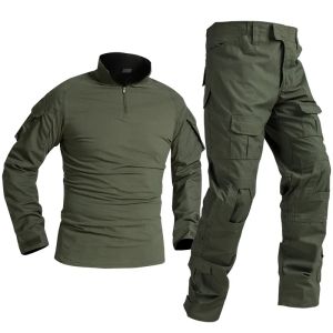 Tactical Suits GEN2 Green Workwear Training Outdoor Combat Shirts Hunting Clothes Workwear Sets Long Sleeved+long Pants