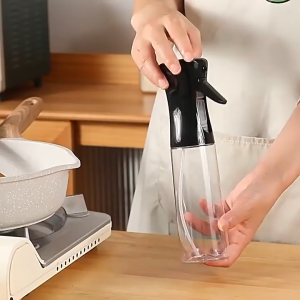 Botol Spray Minyak Goreng 500ml Botol Semprot Tekanan Tinggi / Bottle Kecap Asin Dapur Semprot Olive Oil Spray Transparan Serbaguna