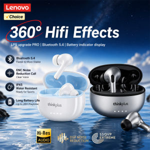 Lenovo | Lenovo LP5 PRO TWS In-Ear Wireless Bluetooth V5.4 Headphones 15H Long Battery Life Gaming Earbuds HiFi Sound Sport Earphones