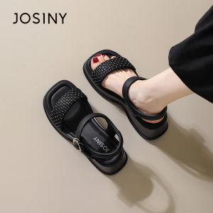 Josiny | Thick Sole Sandals for Women Summer Casual Outdoor Comfortable Platform Heel Toe-out Beach Shoes