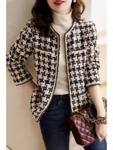 Brand Discount Soft Tweed Check Womens Jacket