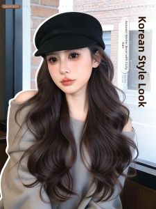 QIAOYIDUO | Integrated Cap Wig Natural Look Heat Resistant Fiber