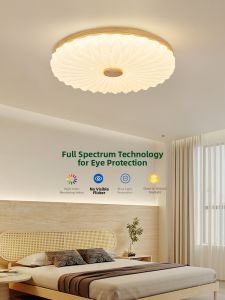 DGY | Nordic Wooden Style Ceiling Light Modern Minimalist Bedroom