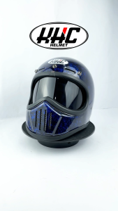 KHC Helm Cakil Motif SNI Inner Visor Original FREE GOGLE+ST