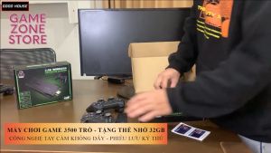 Máy chơi game cầm tay 3500 trò chơi kết nối 4K cổng HDMI cùng tay cầm không dây cho hình ảnh và âm thanh sống động bảo hành 2 năm
