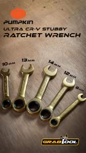 Pumpkin Ultra CR-V Stubby Ratchet Wrench