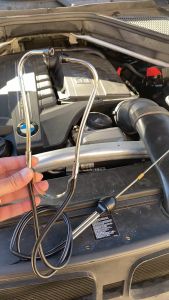 หูฟังเครื่องยนต์ ฟังเครื่องเครื่องจักร ฟังเสียงน้ำรั่ว ราคา 2,800 บาท