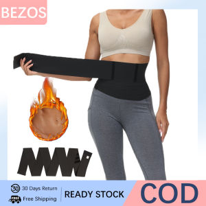 Women Slimming Body Shaper Sweat Waist Trainer Tummy Control Wrap Postpartum Recovery Shapewear Trimmer Belt Stretch Bands