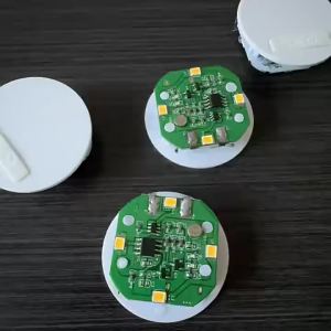 38mm Tapping/Sound Control Lighting Toy Rechargeable LED Light Night Lamp DIY Dollhouse Accessories Wall Bedside Lamp