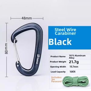 Camnal | Outdoor Aluminum Safety Climbing Carabiner