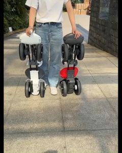 Xe điện Kart F1 có thể gấp gọn không cần lắp ráp dành cho trẻ từ 2 đến 6 tuổi