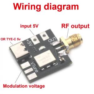 Bảng Phát Triển RF VCO 433Mhz 915Mhz 1.5GHz 2.4GHz 5.8GHz Nguồn Tín Hiệu Dao Động Điều Khiển Bằng Điện Áp Cho Bộ Khuếch Đại Vô Tuyến Ham