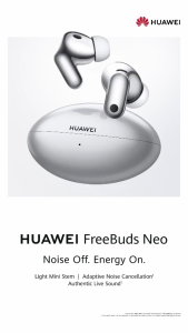HUAWEI FreeBuds Neo l Up to 10 Hour Battery Life | AI Noise Cancellation | Original Huawei Malaysia