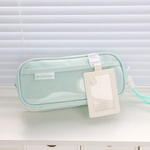 Túi Đựng Bút Chì Dung Tích Lớn This Yang Valley Mushi Little Card Túi Đựng Bút Chì Phong Cách INS Cho Học Sinh Trung Học