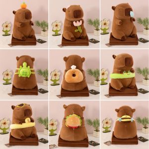 Áo Khoác Nướng Capybara Air Conditioner Quần Áo Ngủ Hai Trong Một Cho Học Sinh Phòng Ký Túc Xá Siêu Thực Phẩm Cho Giấc Ngủ Trưa Tại Văn Phòng