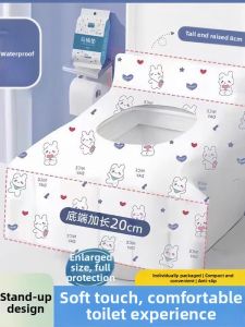 Disposable Toilet Seat Cover for Travel Full Coverage Hygienic and Waterproof