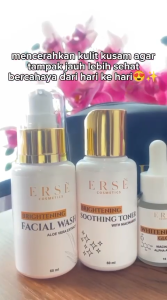 ERSE Cosmetics Treatment Pencerah Kulit | Anti-Aging & Hidrasi | Produk Terbaru di Lazada