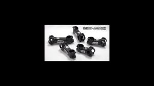 Cổ Xe Đạp Hợp Kim Nhôm Siêu Nhẹ 17 Độ Phụ Kiện Tay Lái Xe Đạp Đường Trường MTB Đường Kính Kẹp 31.8mm Chiều Dài Có Thể Điều Chỉnh