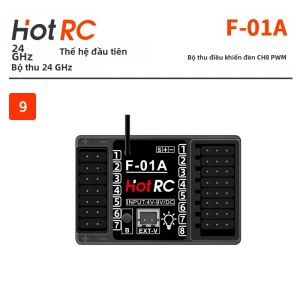Bộ Thu Đa Kênh HOTRC Tương Thích Với CT-4A CT-6A CT-8A HT-8A DS600 Dành Cho Xe RC - F-01A F-01AT F-06A F-06AT F-08A F-08AT SBUS-A