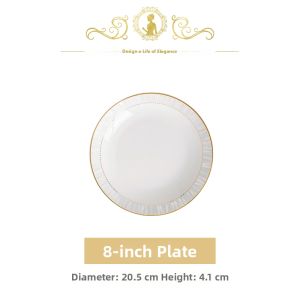 mornenjoy | High Aesthetics Bone China Dinnerware Set