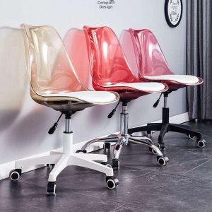 Rotatable Adjustable Acrylic Chair