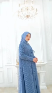 zahira Set Dress Ceuty Brukat Dress dewasa terbaru 2025 Dress brukat kondangan Gaun pesta mewah