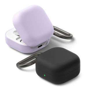 With Hook Earphone Case For Samsung Galaxy Buds 4 Pro Buds4 Case Wireless Charging Silicone Headphone Cover Buds 4Pro 2026 Funda