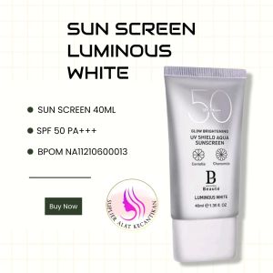 Sun Screen Luminous white 30ml