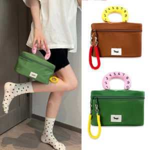 เครื่องสำอางกันน้ำมีสไตล์และตัวจัดระเบียบกระเป๋าเครื่องแป้งที่เหมาะสม-Tas Kosmetik ความจุมากสำหรับการเดินทางเคสเก็บผลิตภัณฑ์ดูแลผิวสุดหรูกระเป๋าโต๊ะเครื่องแป้งแบบพกพาสำหรับผู้หญิง