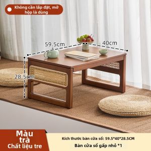 MANHAOSHI | Bàn Thấp Gấp Được