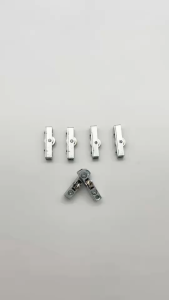 ล้อรางหนีบ ตรา ใบไม้ มีลูกปืน ลูกล้อรางตู้โชว์ ลูกล้อบานเลื่อนรางหนีบ ล้อบานเลื่อนตู้ ลูกล้อตู้กระจก ลูกล้อ ล้อ ล้อบานเลื่อน Aluware AW048